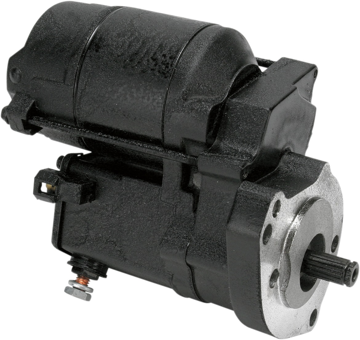 Supertorque Starter Motor 1.4 kW - Black - For 90-93 Harley FLH FLT - Click Image to Close