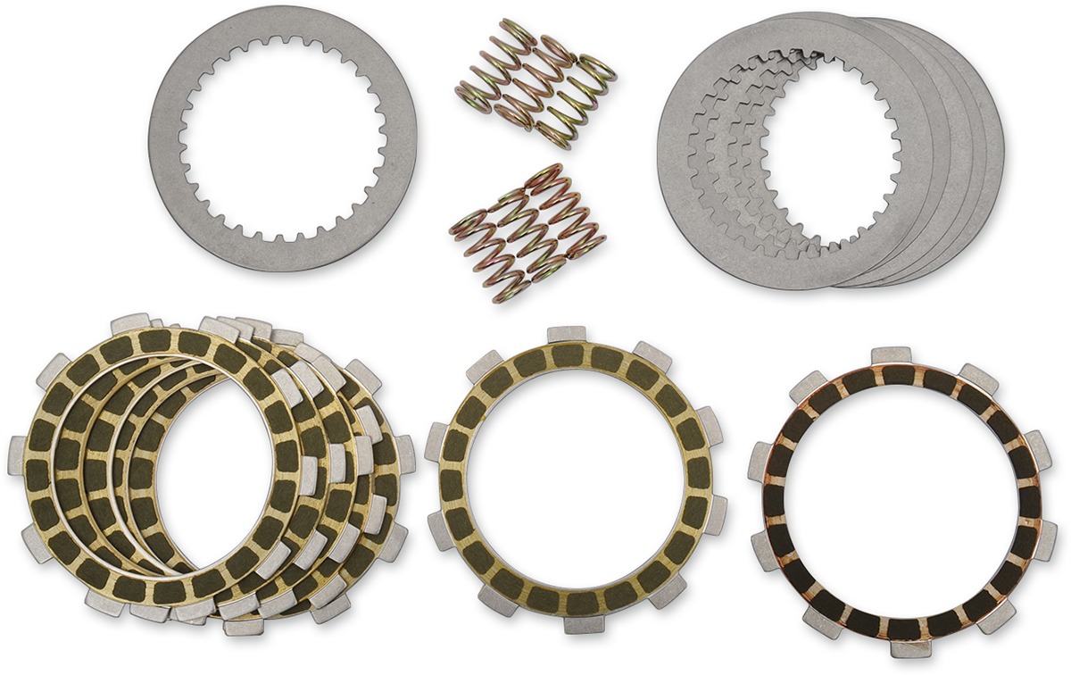 Dirt Digger Complete Clutch Kit w/ Aramid Fiber Frictions - For 88-97 Kawasaki KX80 & 95-97 KX100 - Click Image to Close