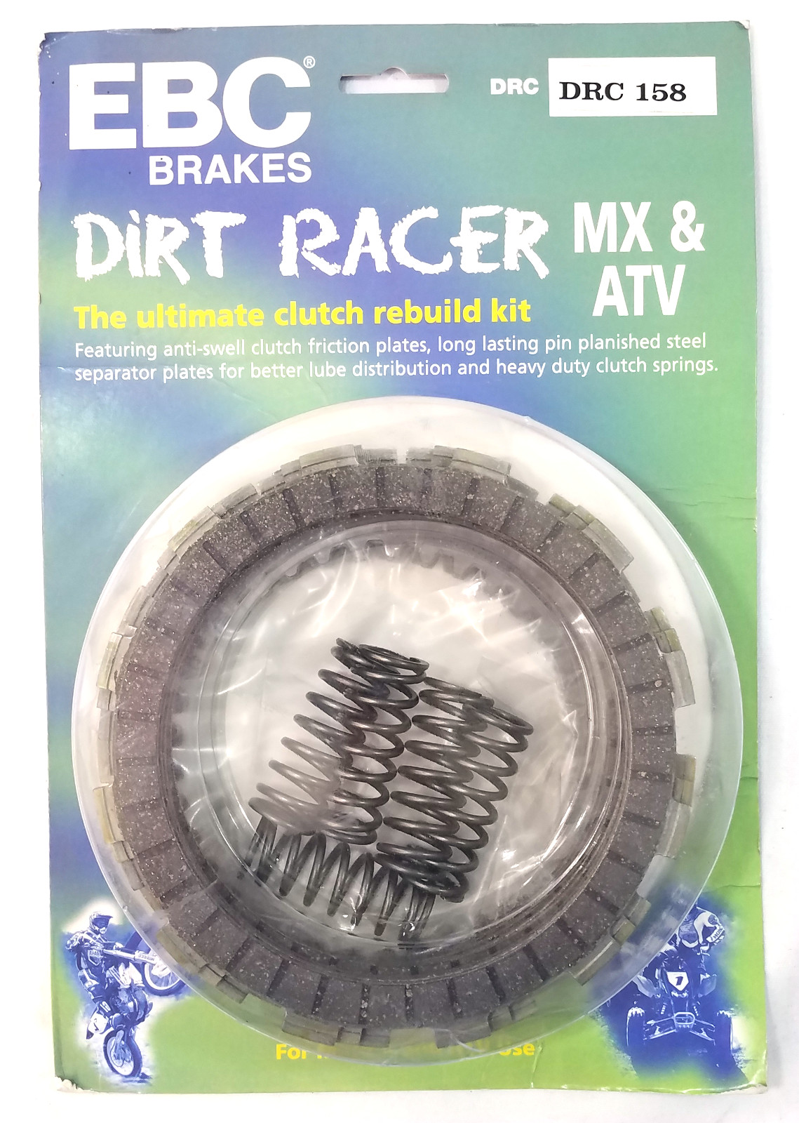 DRC Complete Clutch Kit - Kawasaki KLX450R & KX450F - Click Image to Close