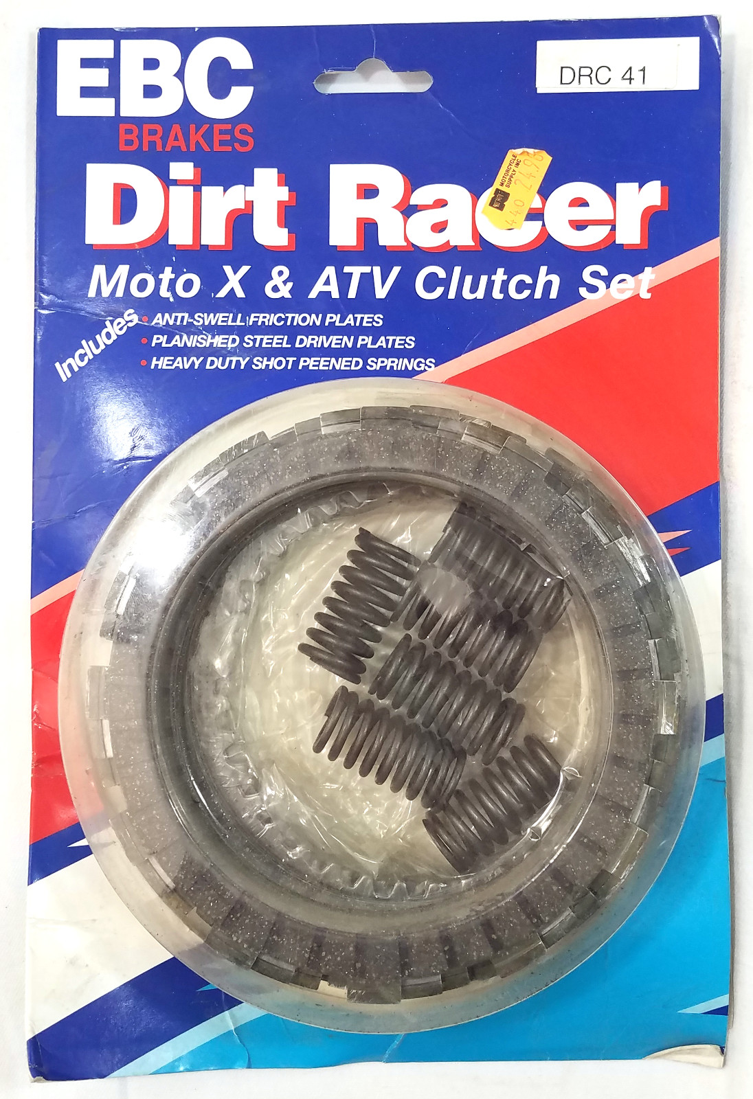 DRC Complete Clutch Kit - Cork CK Plates, Steels, & Springs - For 91-94 Kawasaki KDX250 - Click Image to Close