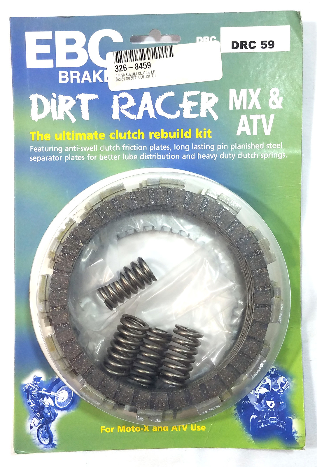 DRC Complete Clutch Kit - For 90-93 Suzuki DR650S - Click Image to Close