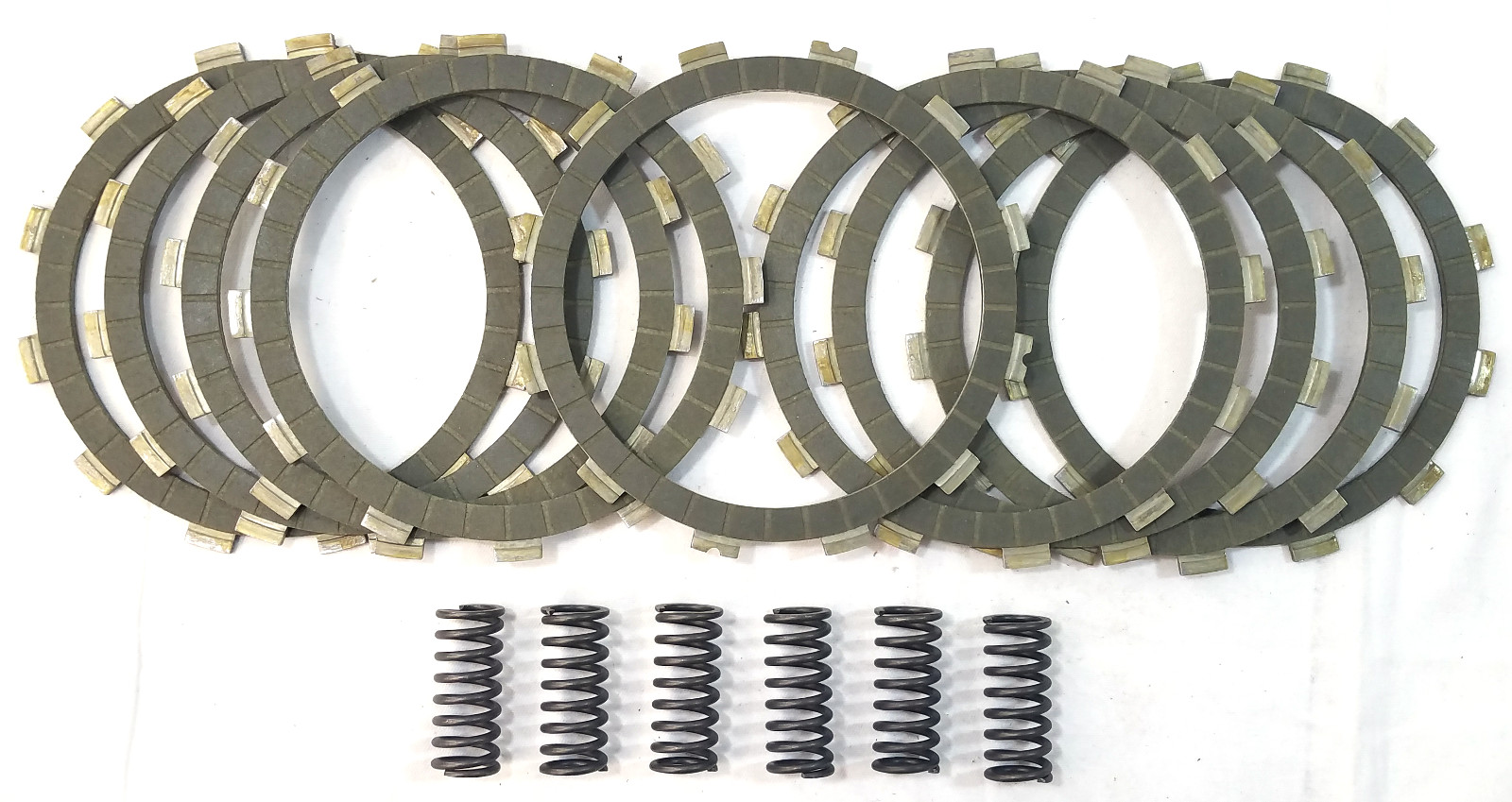 SRC Clutch Kit Frictions & Springs - Honda CB1000, CBR1000F, CBR600F - Click Image to Close