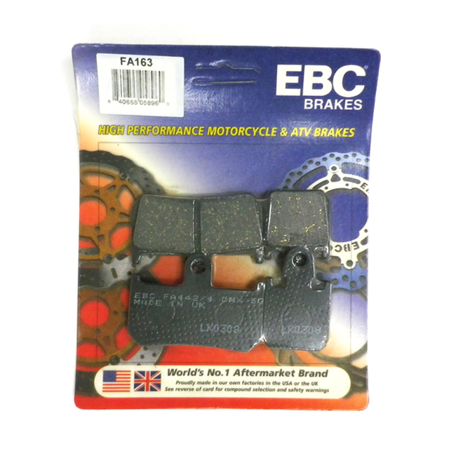 Rear Organic Brake Pads - For 86-87 Elefant 650 & 92-97 Quota 1000 - Click Image to Close