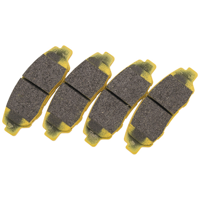 Front Yellow Brake Pads (Set of 4 Pads) - For 15-18 Polaris Slingshot SL LE 2.0L - Click Image to Close