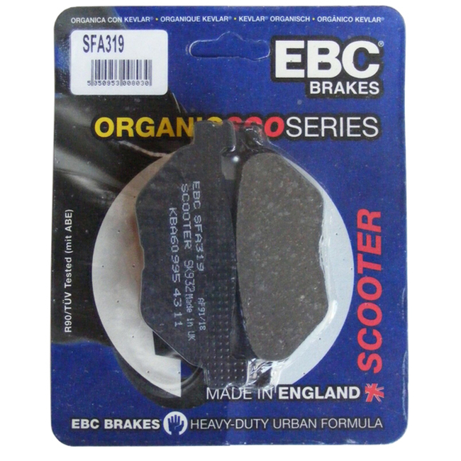 Standard Organic Brake Pads - Click Image to Close