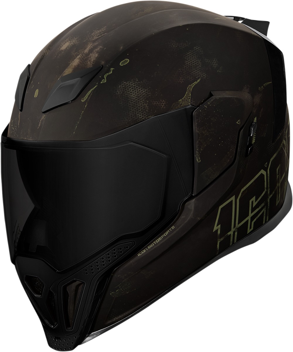 ICON Airflite Demo MIPS Helmet Matte Black - Medium - MIPS full-face helmet with matte black finish - Click Image to Close