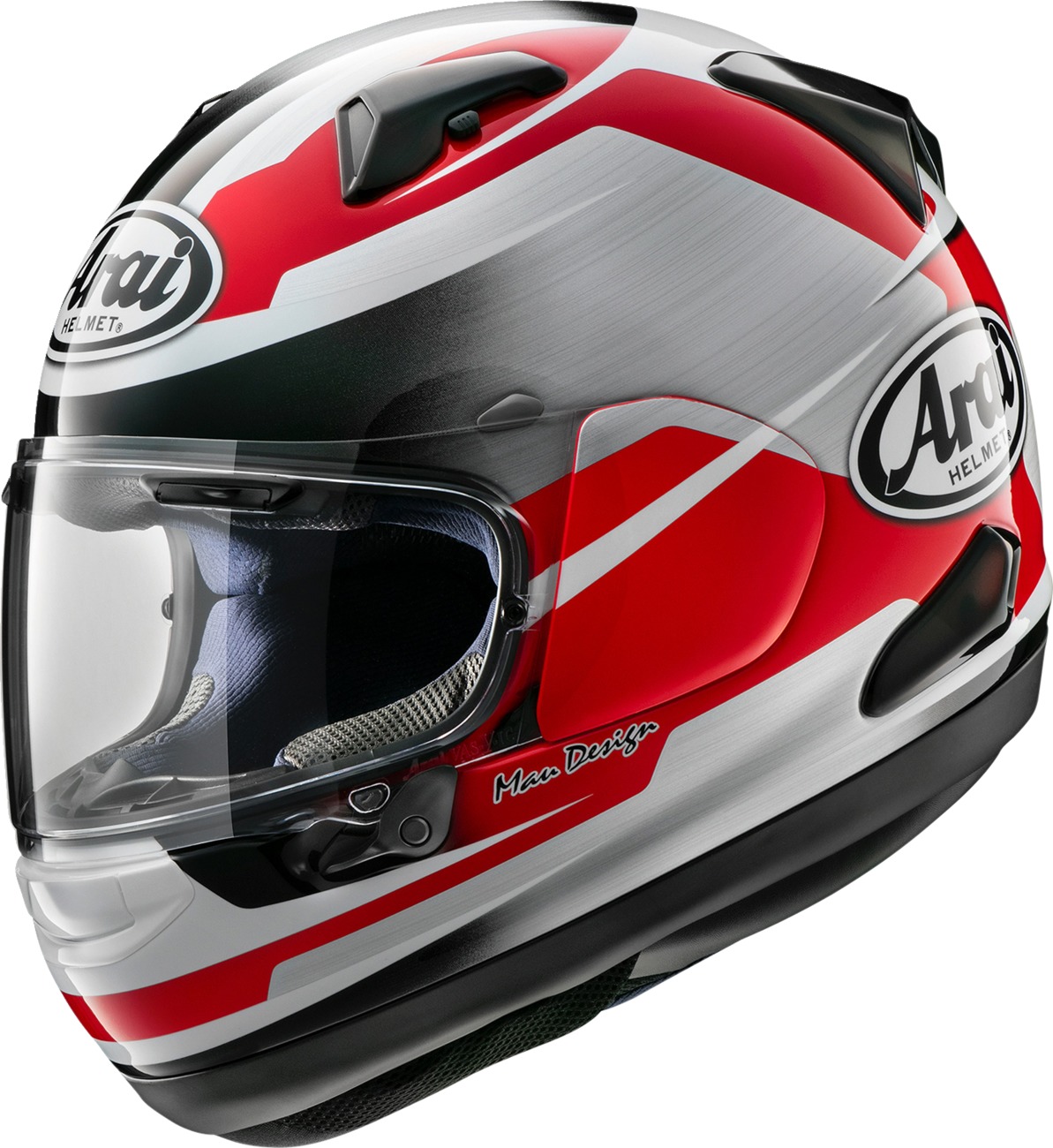 Arai Quantum-X Steel Helmet XS Red - Full face helmet with VAS shield system - Click Image to Close