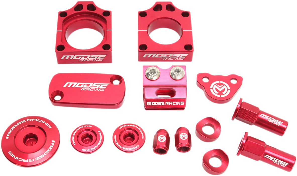 Red Bling Pack - For 09-15 Honda CRF450R - Click Image to Close