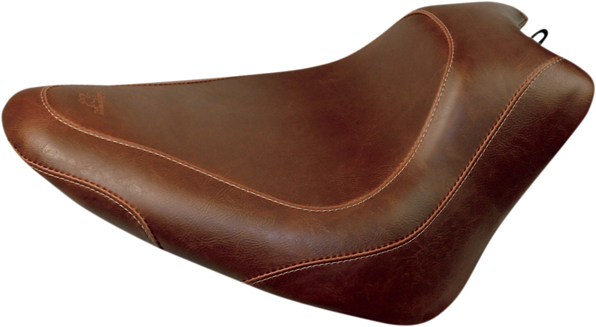 Tripper Smooth Brown Solo Seat - For 12-17 Harley FLS 11-13 FXS - Click Image to Close