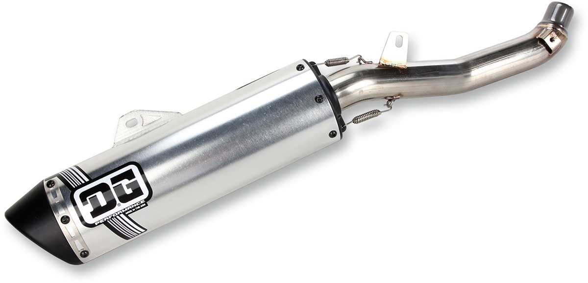 V2 Slip On Exhaust Muffler - For 96-24 Suzuki DR650 - Click Image to Close