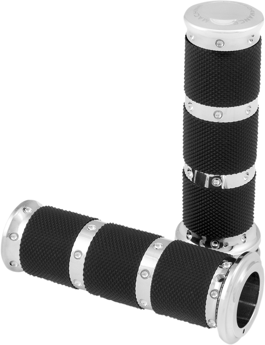 Handle Grip Set XLS - Chrome - Click Image to Close