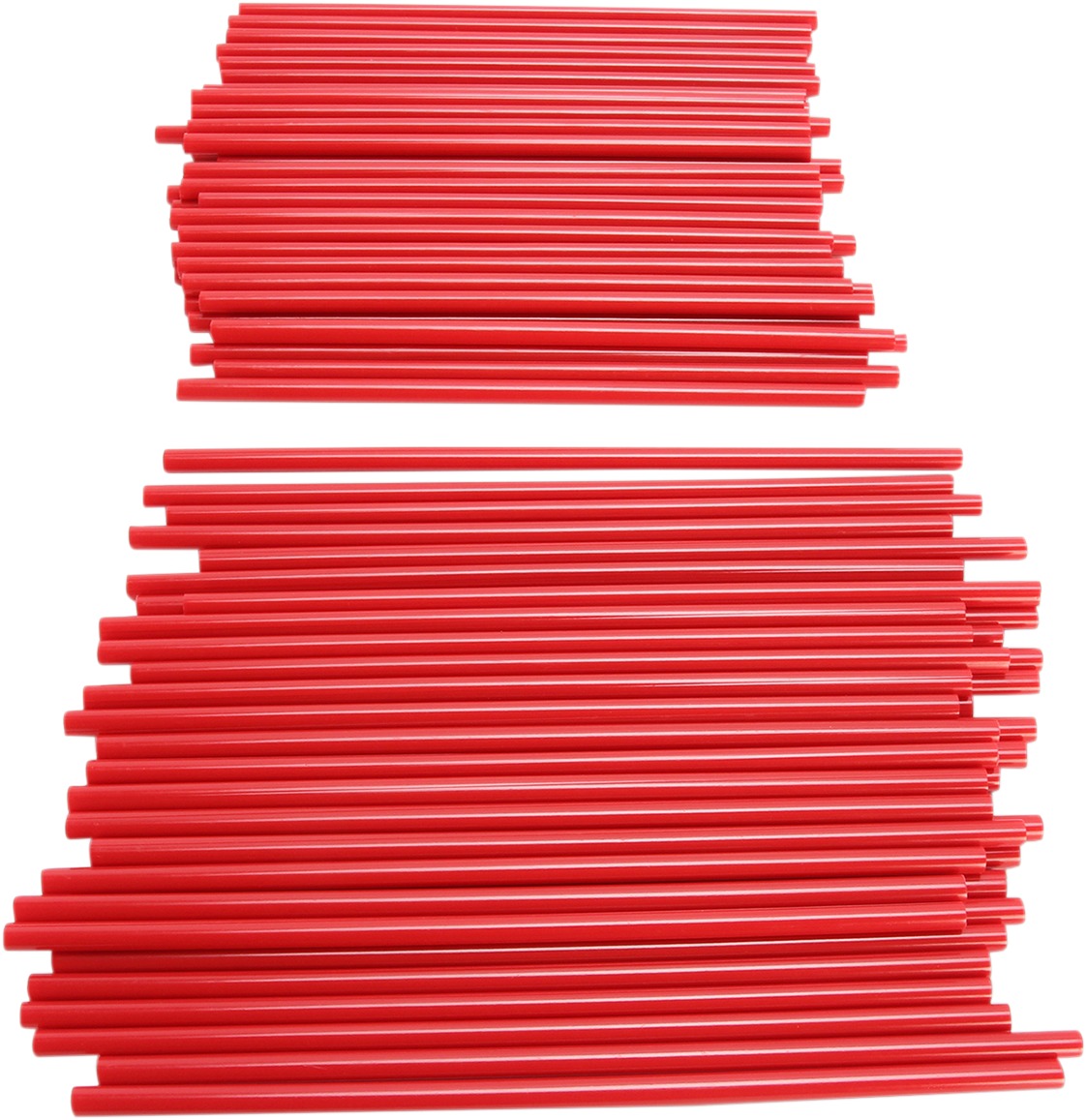 Red Spoke Covers - 80 Pack - 40 Front & 40 Rear For MX Bikes - Click Image to Close