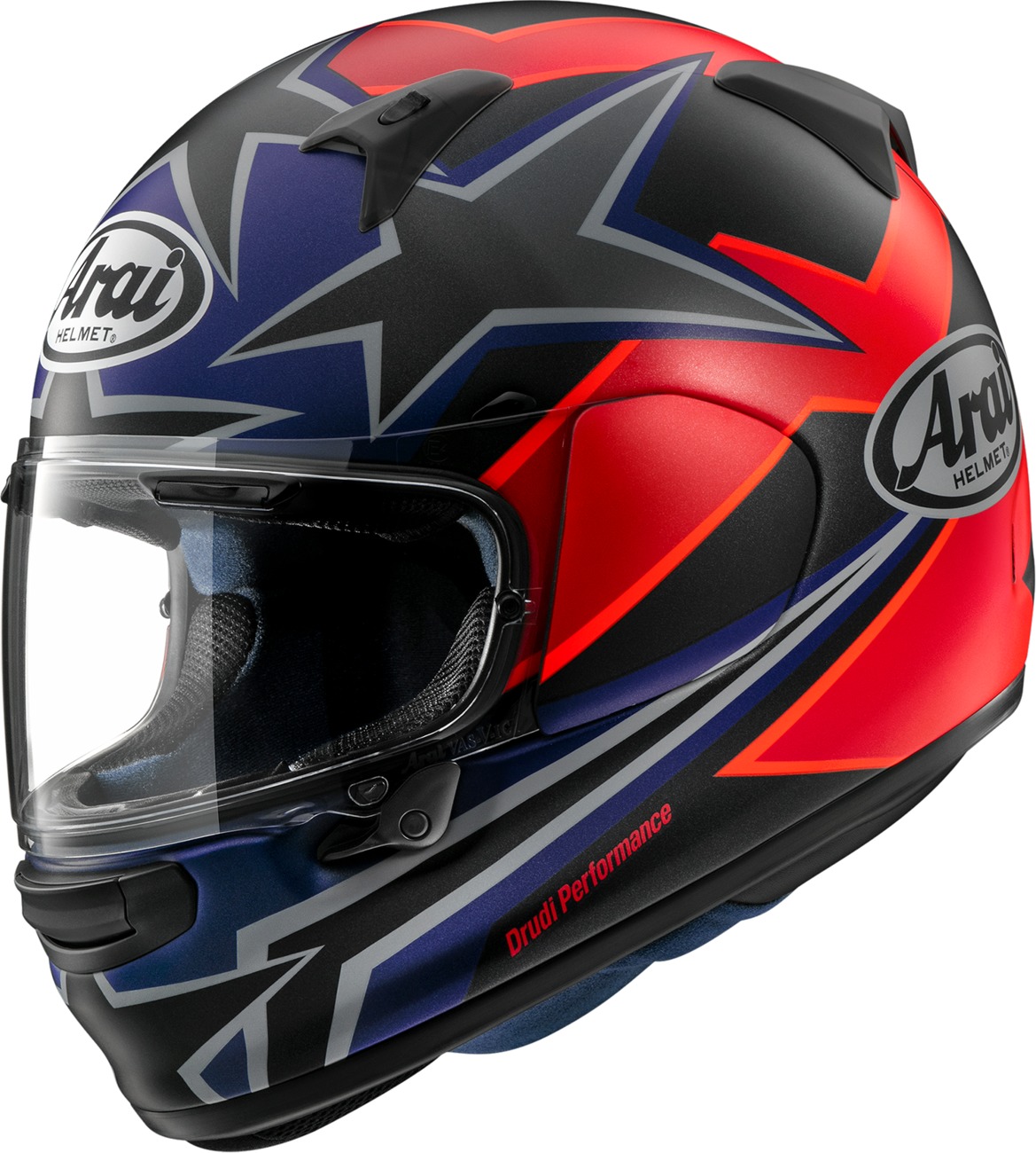 Arai Regent-X S&S Helmet Matte Dark 2XL - Full-face helmet with S&S graphic - Click Image to Close