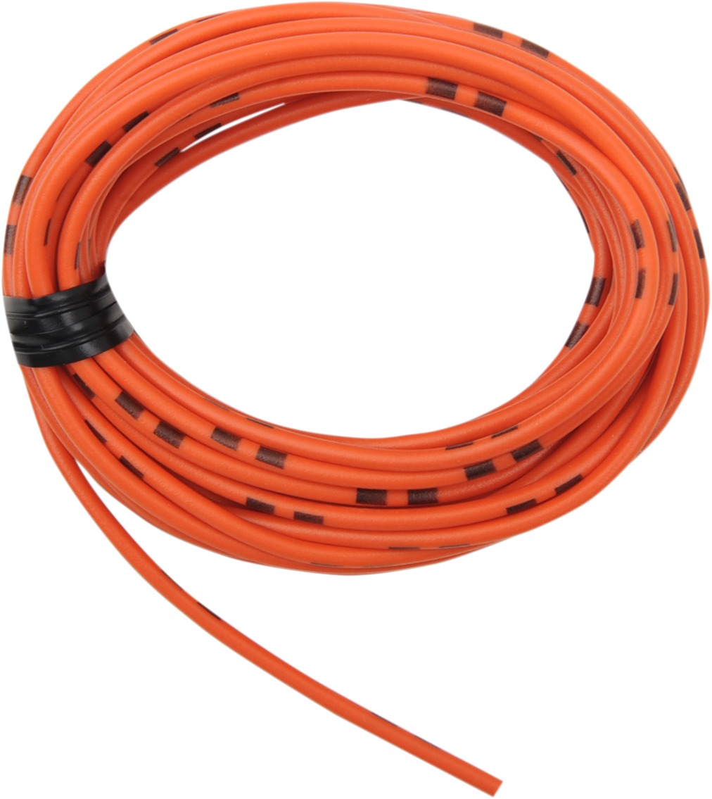 13' Color Match Electrical Wire - Solid Orange 14A/12V 20AWG - Click Image to Close