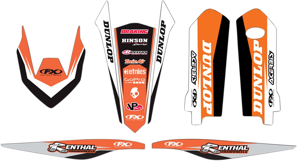 Standard Trim Kit - For 03-06 KTM 125-450 SX - Click Image to Close