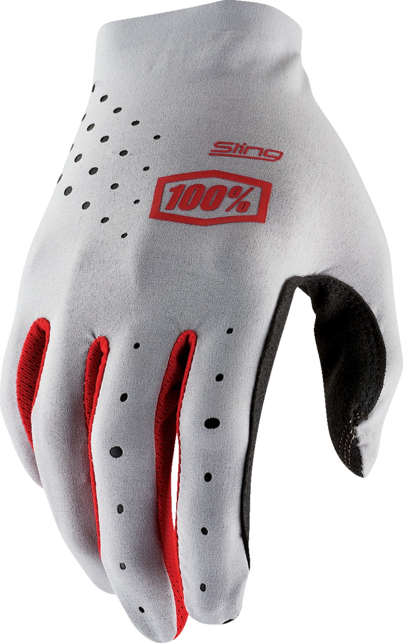 Men's Sling MX Gloves - Sling Mx Glv Gry Sm - Click Image to Close