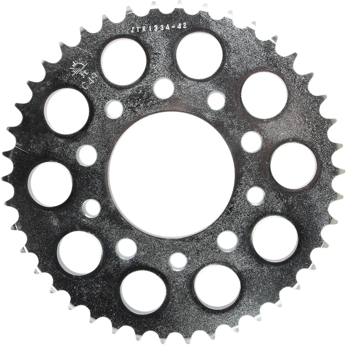 Steel Rear Sprocket - 42 Tooth 530 - For Honda CB/R/X VF/R - Click Image to Close