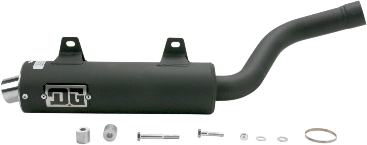 RCM II Slip On Exhaust w/ Spark Arrestor - For 05-07 Polaris Predator 500 - Click Image to Close