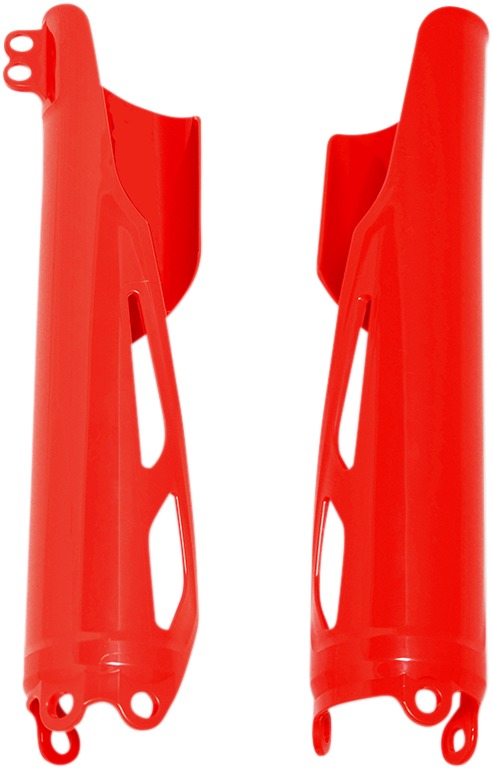 Red Fork Covers - Fits 19-24 Honda CRF250R, 450R, 450RX & more - Click Image to Close