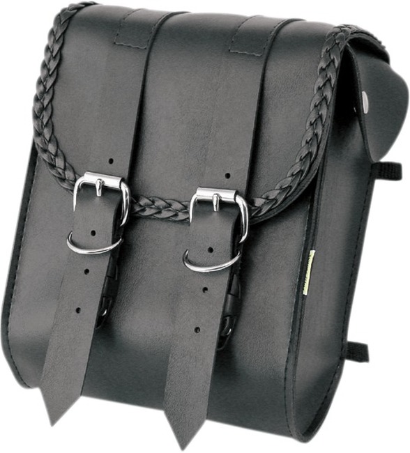 Braided Sissy Bar Bag - S481 Sissy Bar Bag Braided - Click Image to Close