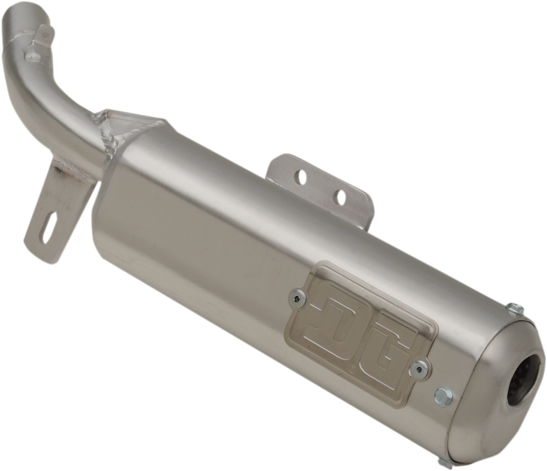 Type2 Oval Slip On Exhaust Silencer - For 83-84 Honda ATC250R - Click Image to Close