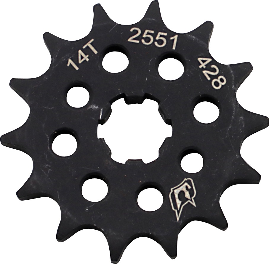 520 Steel Front Sprockets - Frt Spkt 2551-428-14 Grom/Z125 - Click Image to Close