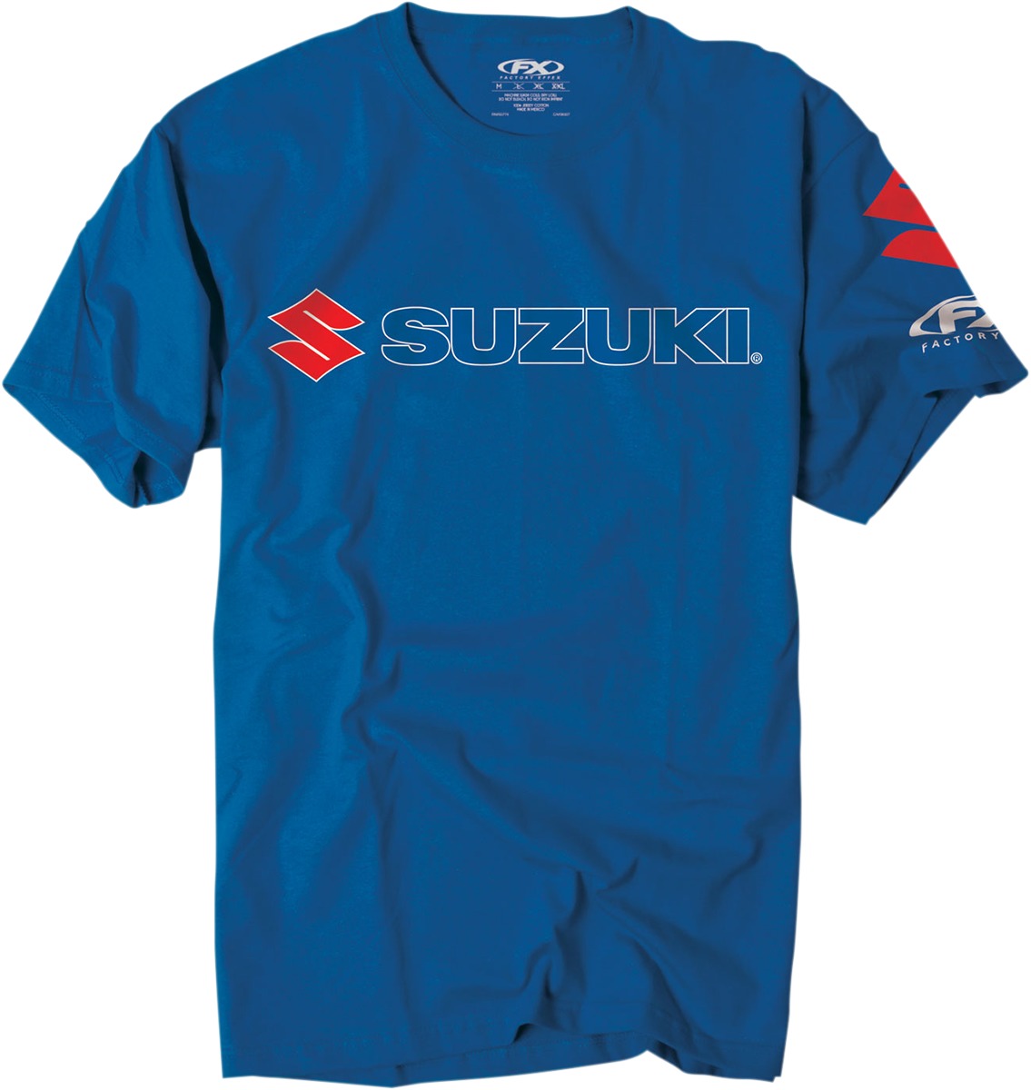 Men's Suzuki Team Tee - Suzuki Team Tee Blu Lg - Click Image to Close