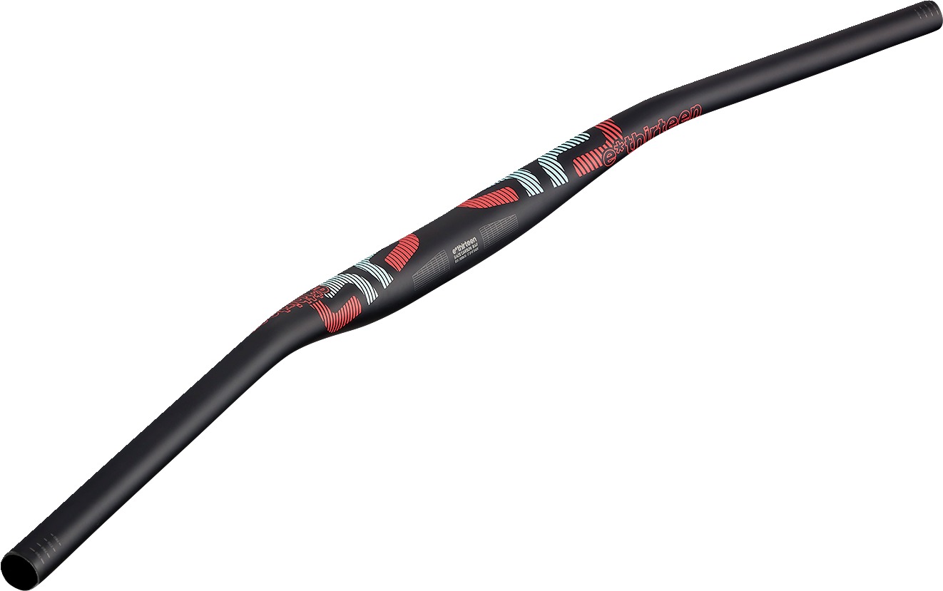 Race Carbon Handlebars - Race35Bar 35mm Seafoam/Red - Click Image to Close