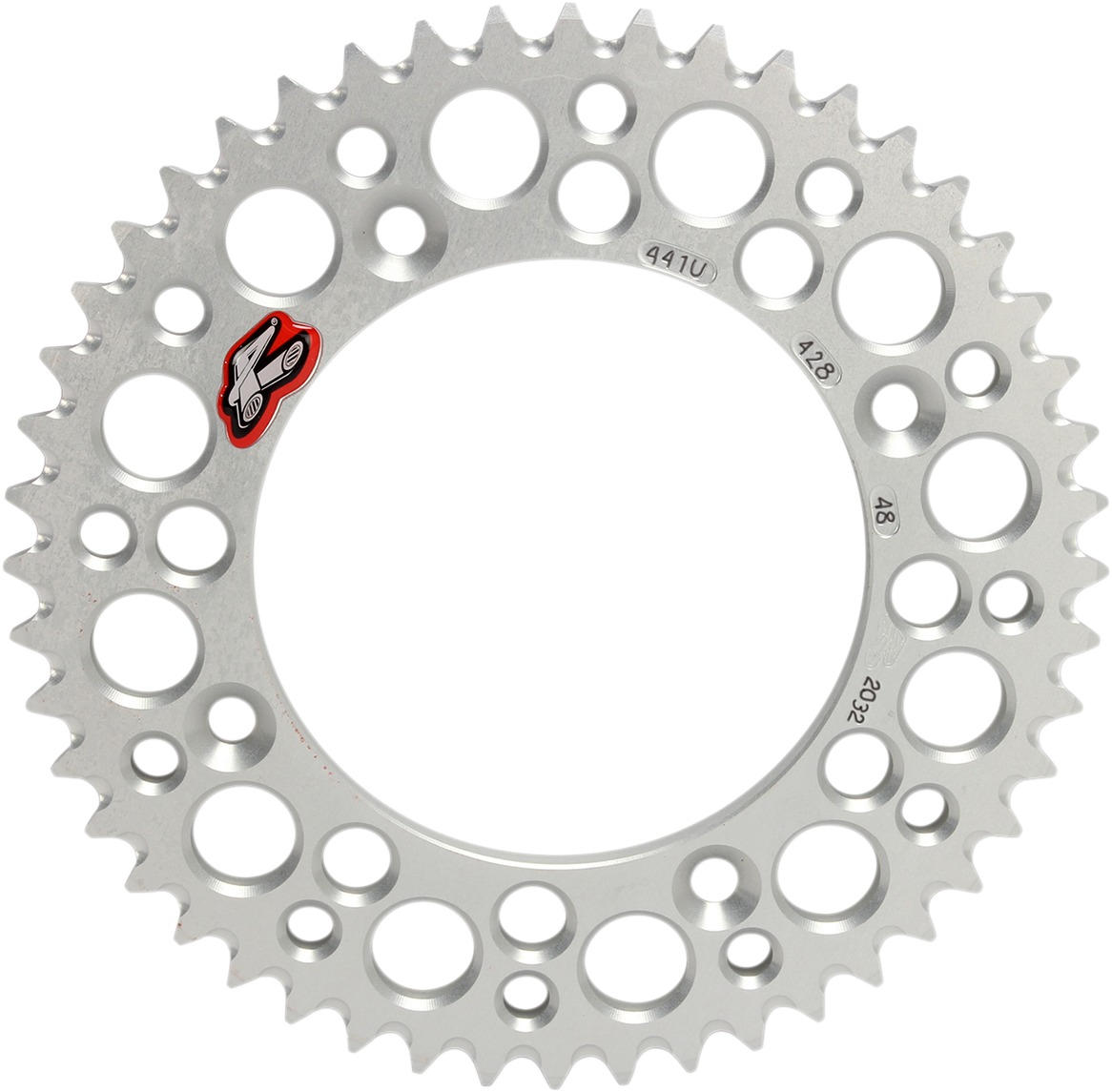 Rear Sprocket - Silver 428-48 Teeth - For 04-19 KTM 85SX/17-20 Husqvarna Tc85/2023 Gas Gas MC85 - Click Image to Close