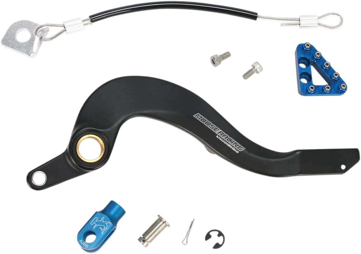 Black & Blue Brake Pedal - For 10-22 YZ450F, 12-23 WR450F - Click Image to Close