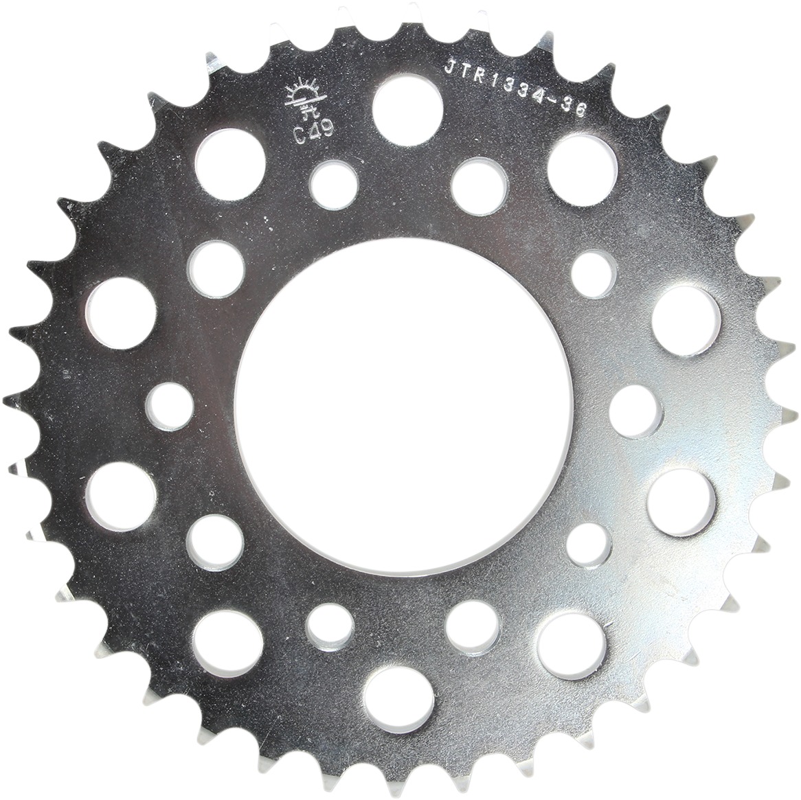 Steel Rear Sprocket - 36 Tooth 530 - For Honda CB/R/X VF/R - Click Image to Close