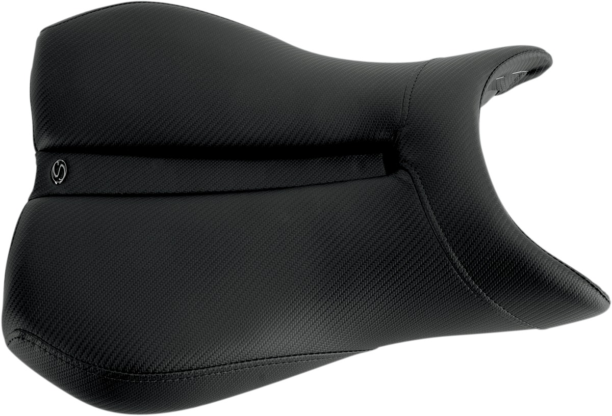 Track CF Plain Solo Seat Black Stock Gel - For 03-10 Yamaha YZF-R6/S - Click Image to Close