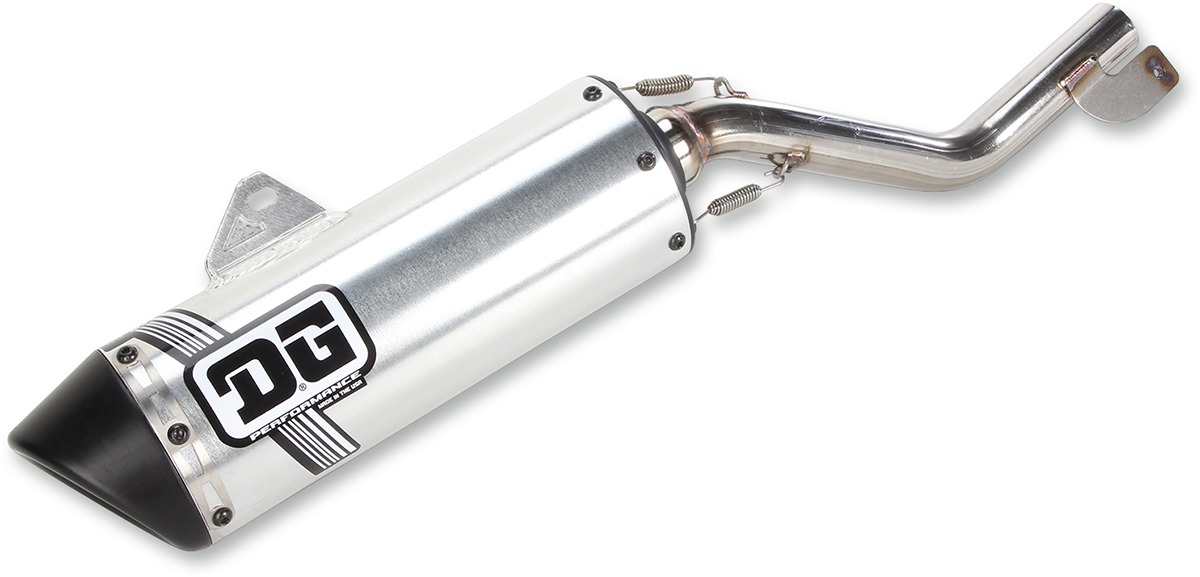 V2 Slip On Exhaust - For 85-05 Kawasaki KLR250 - Click Image to Close