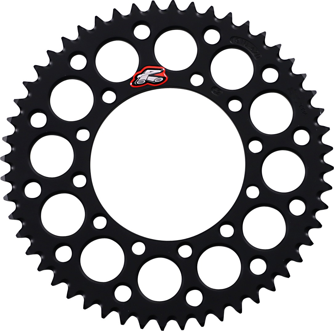 420 52T Rear Sprocket - Black - For Kawasaki KX100 KX80 KX85 - Click Image to Close