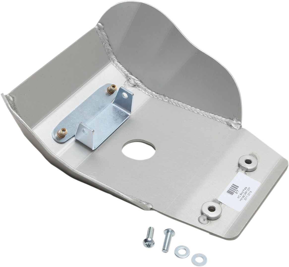 Aluminum Skid Plate - For 14-21 Honda CRF125F CRF125FB - Click Image to Close