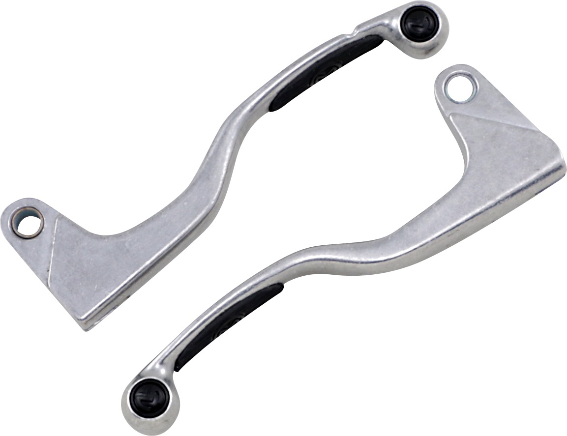 Natural & Black Competition Brake & Clutch Lever Set - For 90-03 Honda XR100R XR80R - Click Image to Close