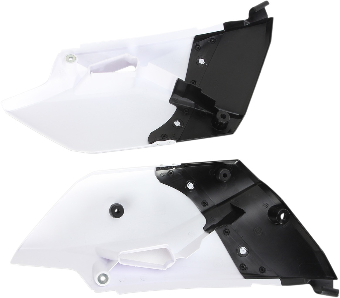 Side Number Plates for Yamaha - Sd Pnl Wht Yz85 2015 - Click Image to Close