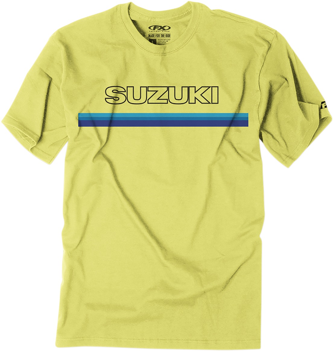 Men's Suzuki Throwback Tee - Suzuki Throwback Tee Yel 2Xl - Click Image to Close