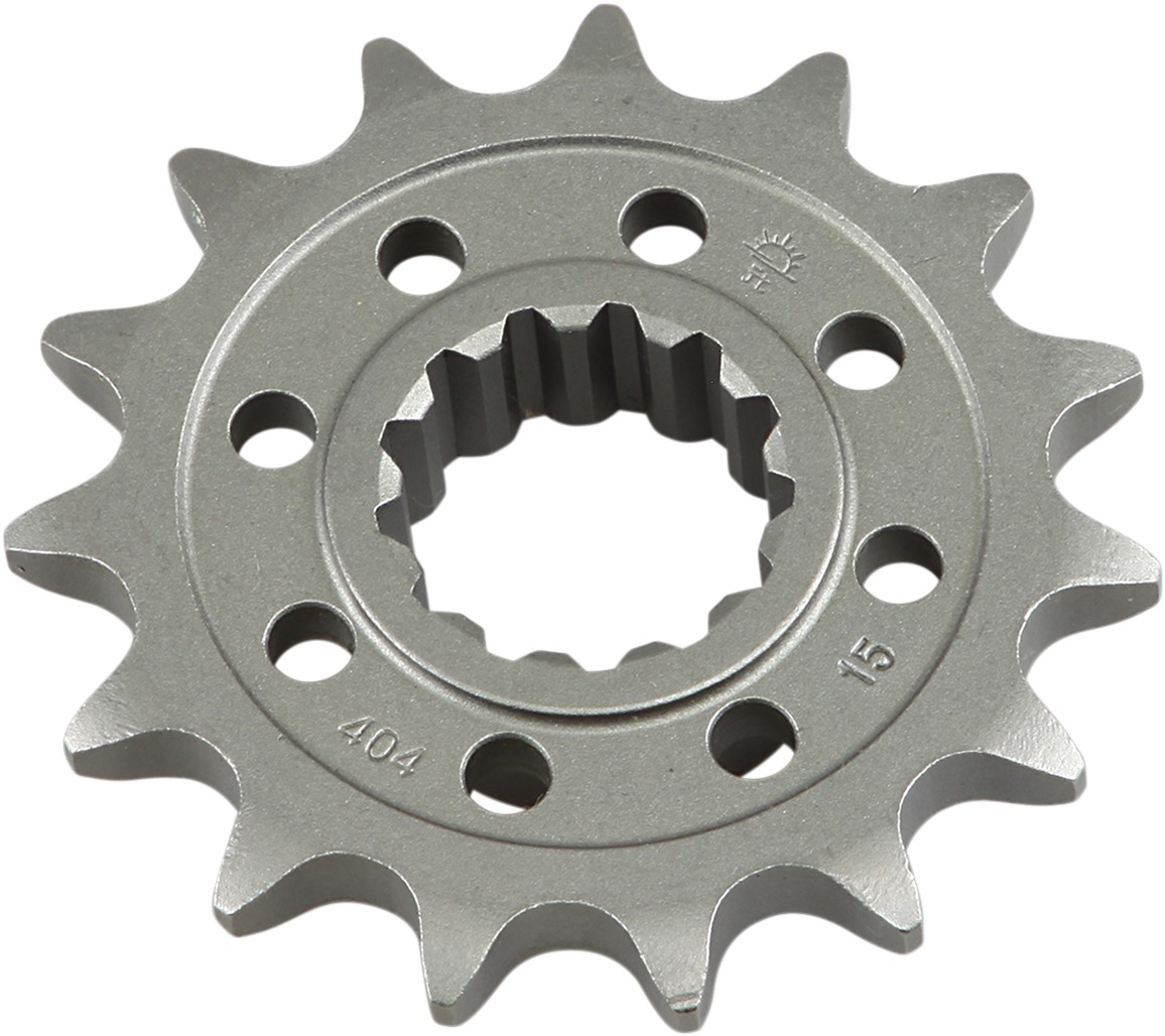 Front Steel Countershaft Sprocket - 15 Tooth 525 - For BMW M1000RR, S1000R, S1000RR, S1000XR (09-24) - Click Image to Close