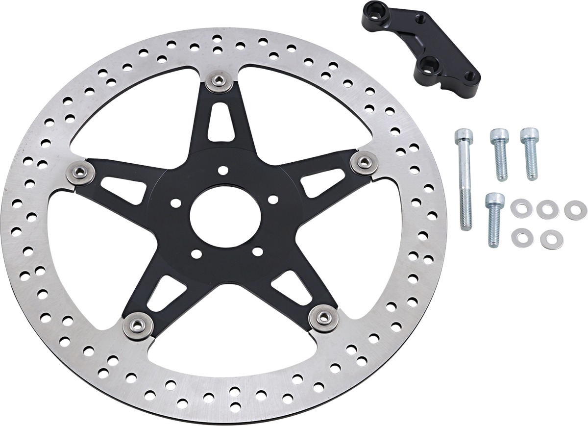 Big Brake Floating Front Right Brake Rotor 356mm - Click Image to Close