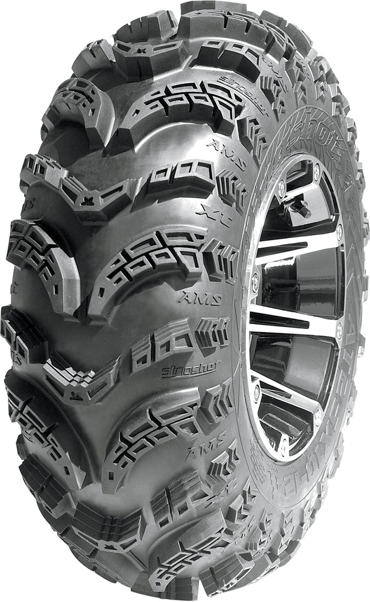 Slingshot XT 6 Ply Bias Front or Rear Tire 25 x 10-12 - Click Image to Close