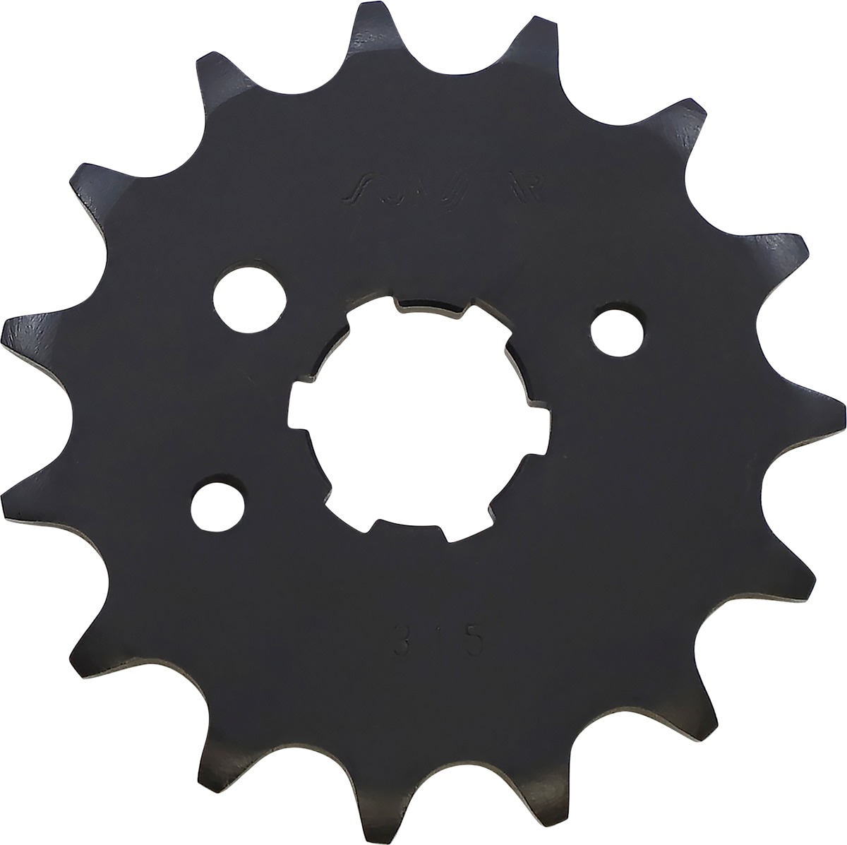 Front Steel Countershaft Sprocket - 15 Tooth 520 - Click Image to Close