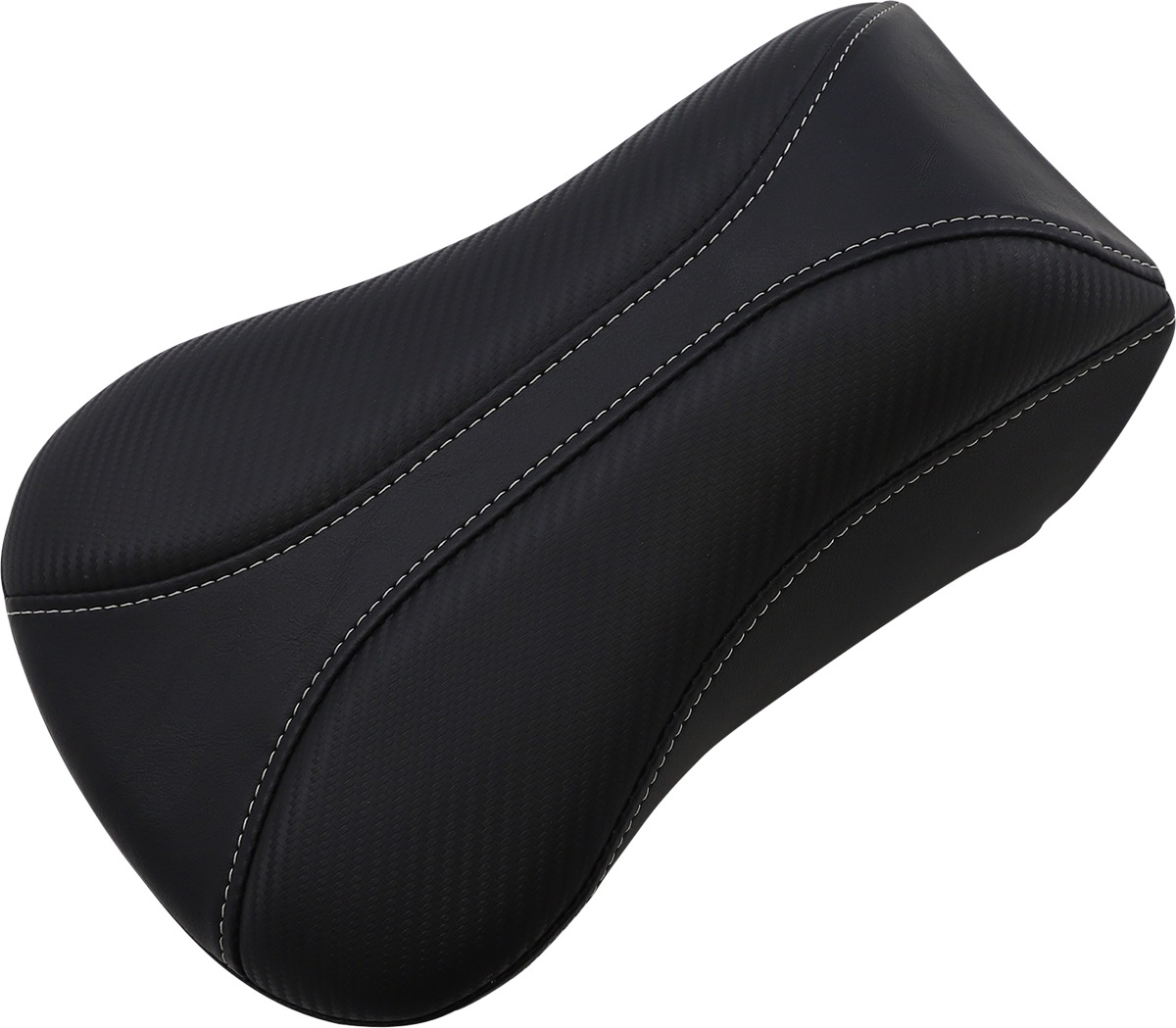 Dominator Pillion Pad For Dominator Seats w/ Backrest - For 04-16 Harley Davidson Dyna - Click Image to Close