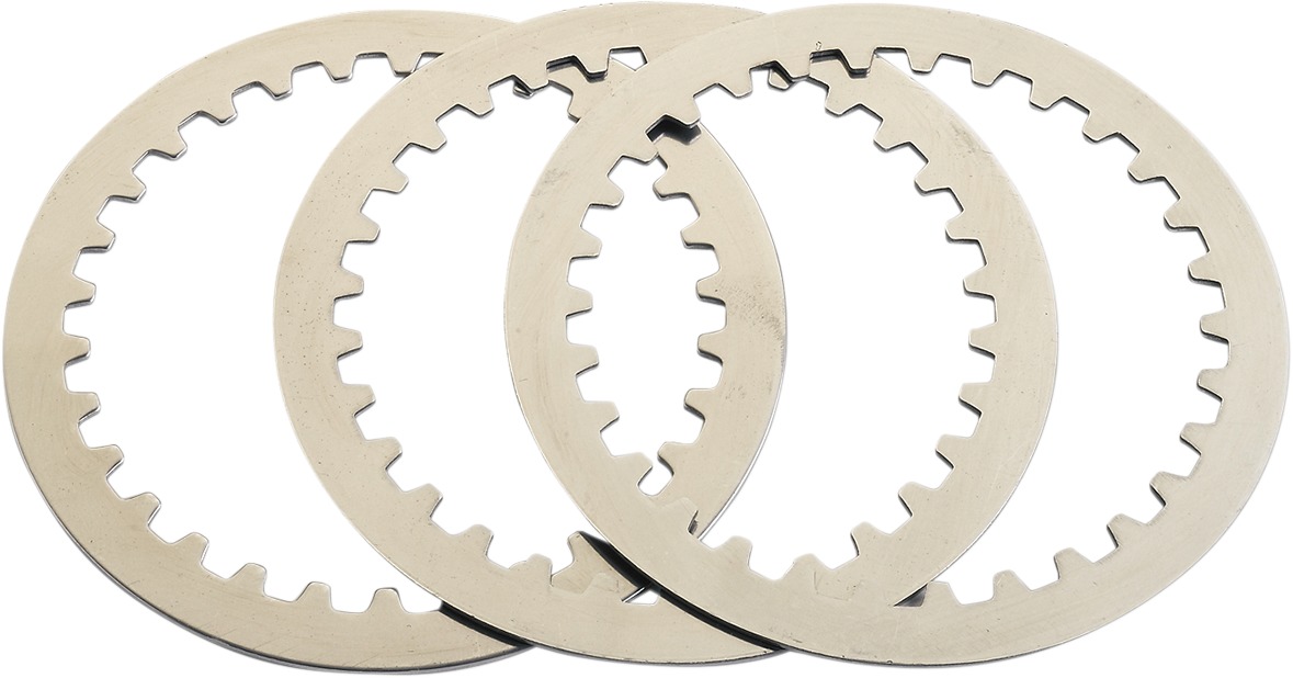 Clutch Steel Drive Plates Kit - For Yamaha WR YZ YFZ Raptor Husqvarna WR - Click Image to Close