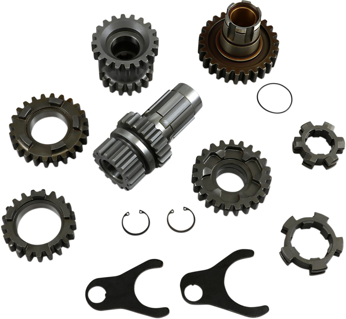 4-Speed Big Twin Transmission Gear Kits - Gear Set 2.44 1St 1.35 3Rd - Click Image to Close