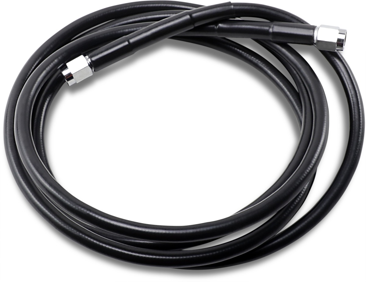 Black 76" Brake Line - DOT -3 AN Universal - Click Image to Close