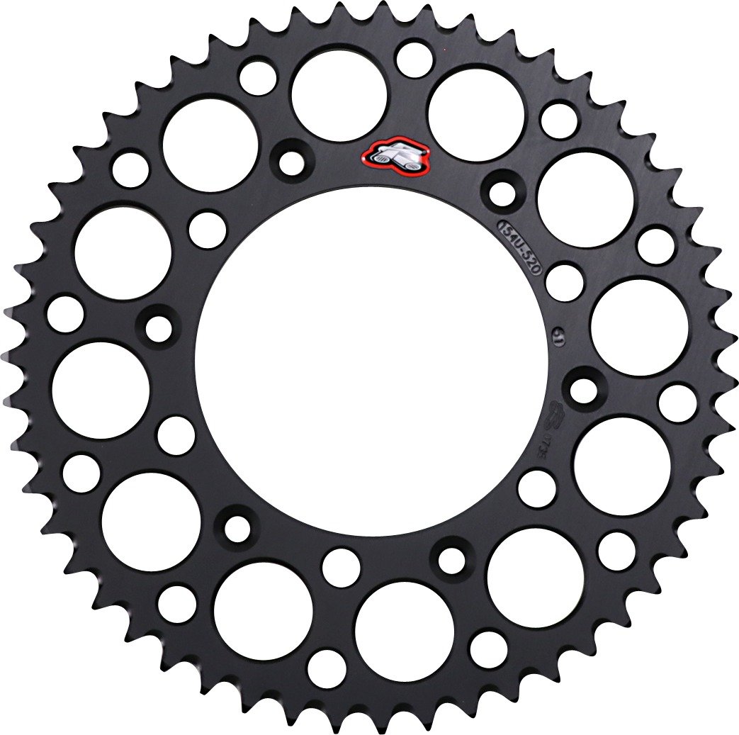 Rear Sprocket Grooved - Blk 520-51 Teeth - For 84-24 Honda CR 125R-500R/CRF 450L/250R/450RL/RX/X - Click Image to Close