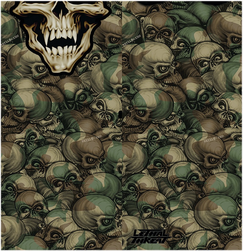 Facemasks - Skull Camo Facemask - Click Image to Close