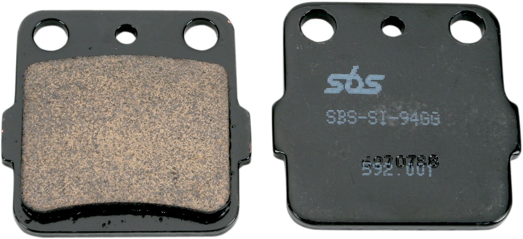 Sintered Brake Pads - 592Si Race Brake Pads Sbs - Click Image to Close