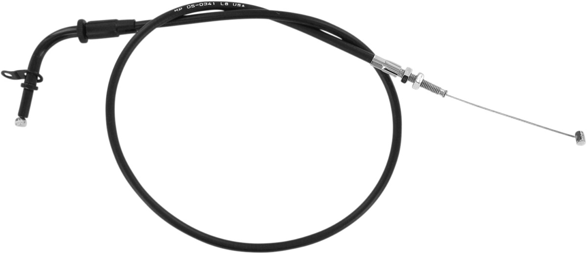 Throttle Pull Cables - Throttle Pull Yam Blk Vinyl - Click Image to Close